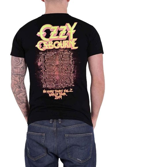 Ozzy Osbourne No More Tears Vol. 2 2019 Tour metal rock Official T-Shirt XL NWT - Picture 4 of 5